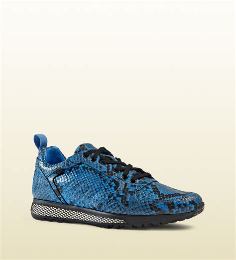 men gucci python sneakers styling|gucci tennis shoes.